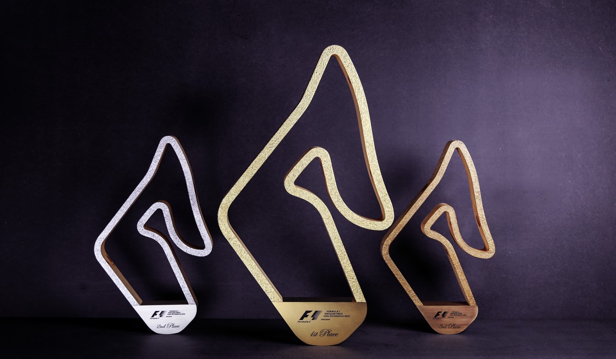 You know, the French GP trophy is the kind that would make you